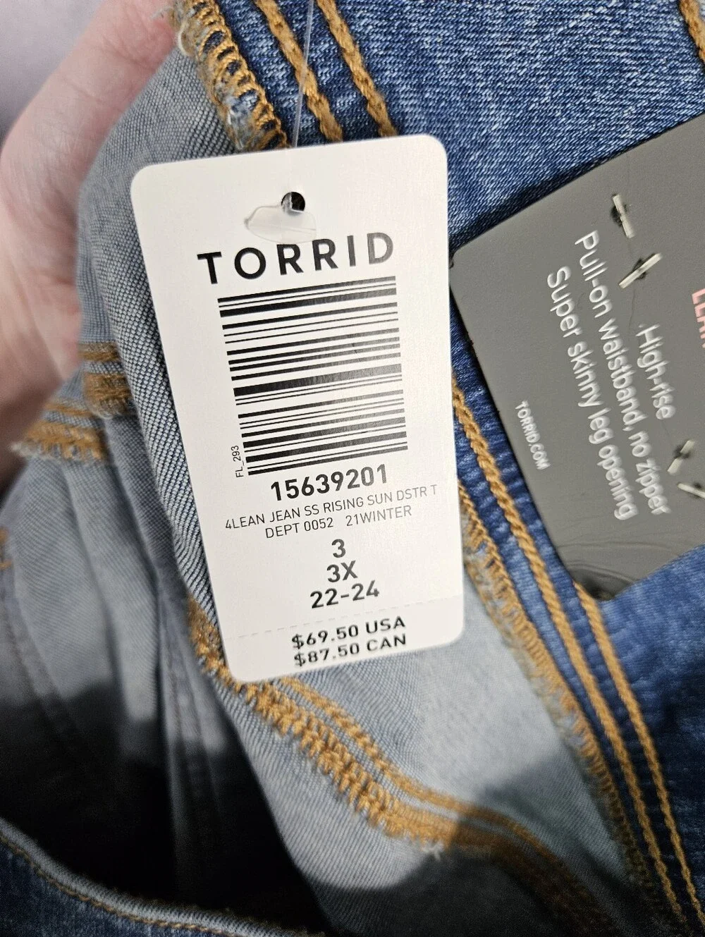 Torrid Lean Jeans Nwt